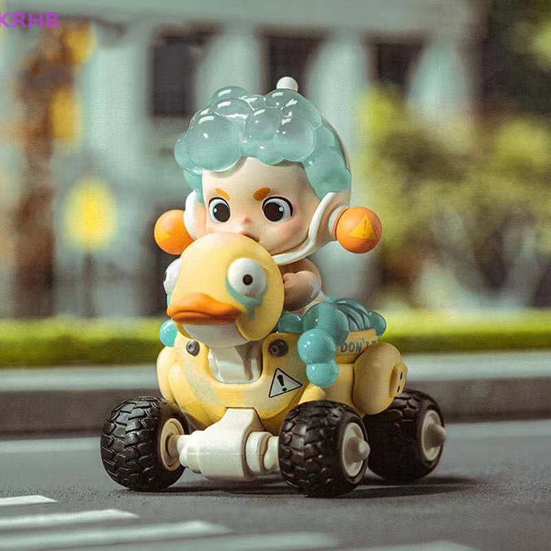 Krhb 1 POP MART Skullpanda Laid Back Tomorrow Series Mystery Dễ Thương Đồ Chơi Xe Hơi Mới