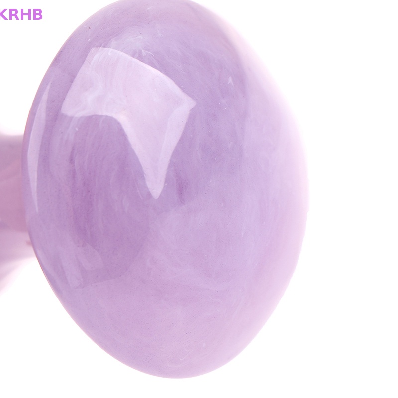 Dụng Cụ Mát Xa Chăm Sóc Da Mặt Bằng Nhựa Resin Tự Nhiên Hình Nấm