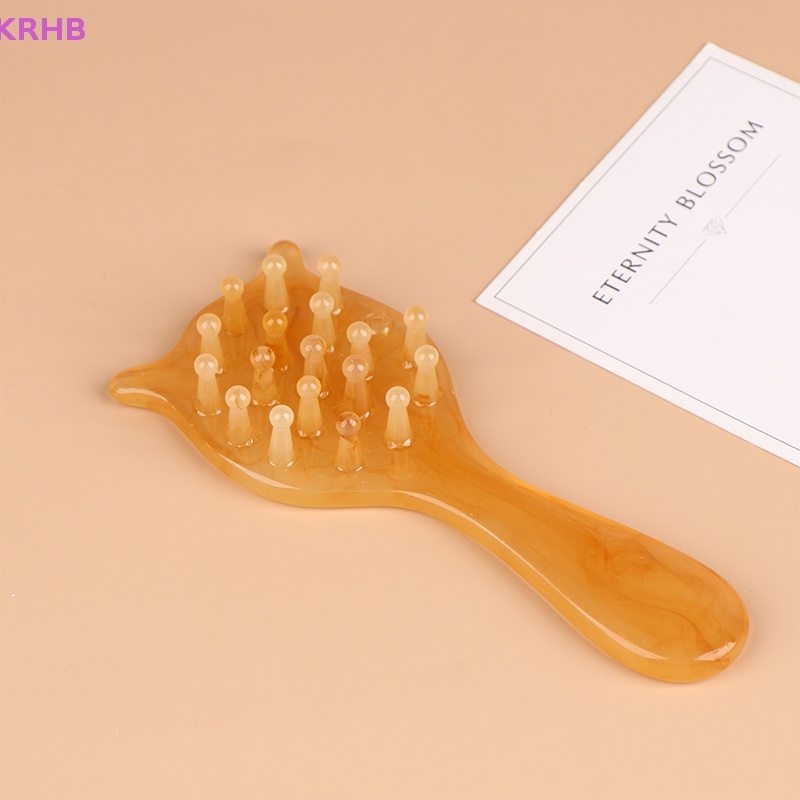 Lược Nhựa Mát Xa Da Đầu Tiện Dụng Chất Lượng Cao Mới