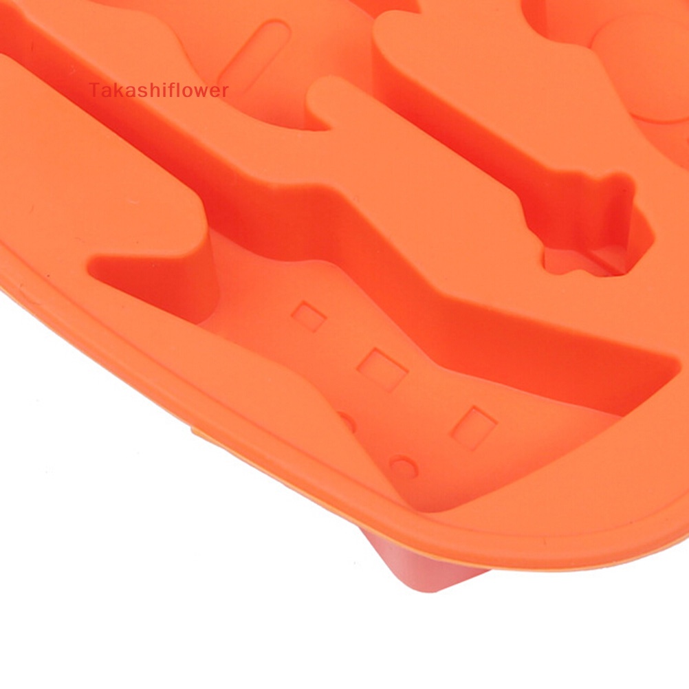 Khuôn Silicone Làm Bánh / Sô Cô La Hình Đàn Ghita Độc Đáo