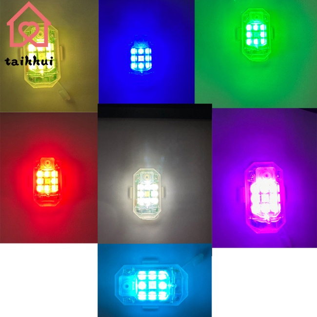Đèn Led Nhấp Nháy Không Dây Điều Khiển Từ Xa Cảnh Báo Cho Xe Đạp / Xe Máy
