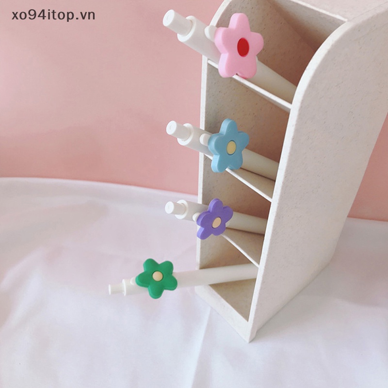 1 Bút Nước Ngòi 0.5mm Hình Bông Hoa Dễ Thương