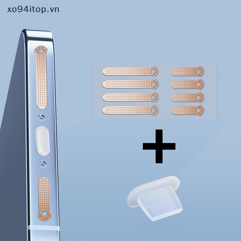 8 Miếng Dán Chống Bụi Cho Loa Điện Thoại
