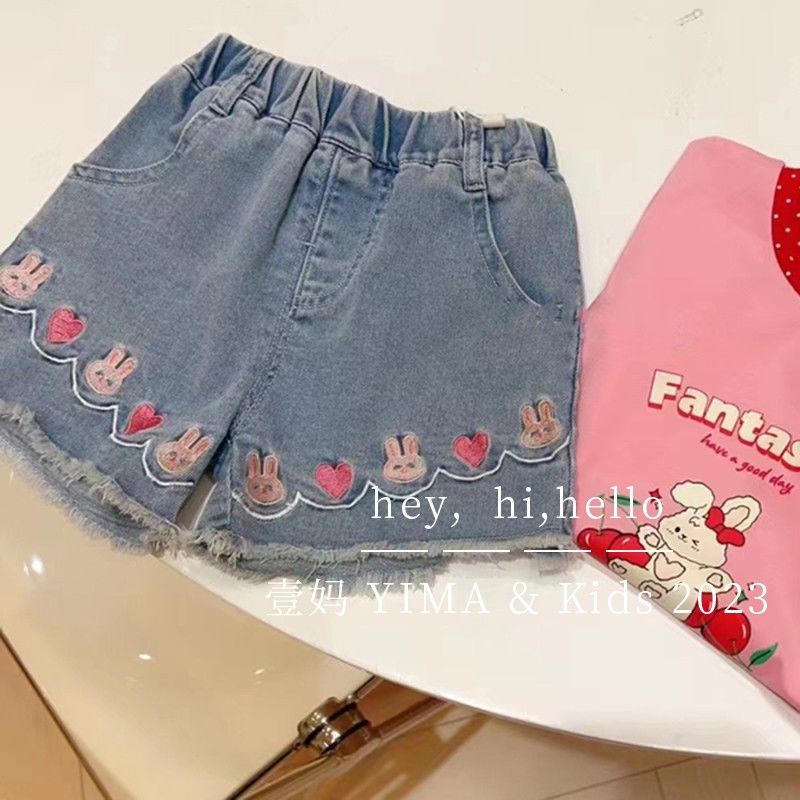 Quần Short Thời Trang Hàn Quốc Nhật Bản Dễ Thương Cho Bé Gái