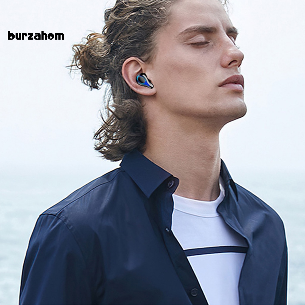 Tai Nghe Bluetooth Không Dây Bur IPX7 Chống Thấm Nước Màn Hình Kỹ Thuật Số Chuyên Dụng Cho Chạy Bộ