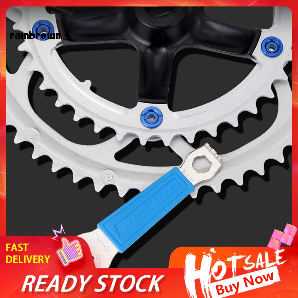 &lt; Rainbrown &gt; Cờ Lê Vòng Xích Xe Đạp Leo Núi Chống Oxy Hóa Siêu Nhẹ