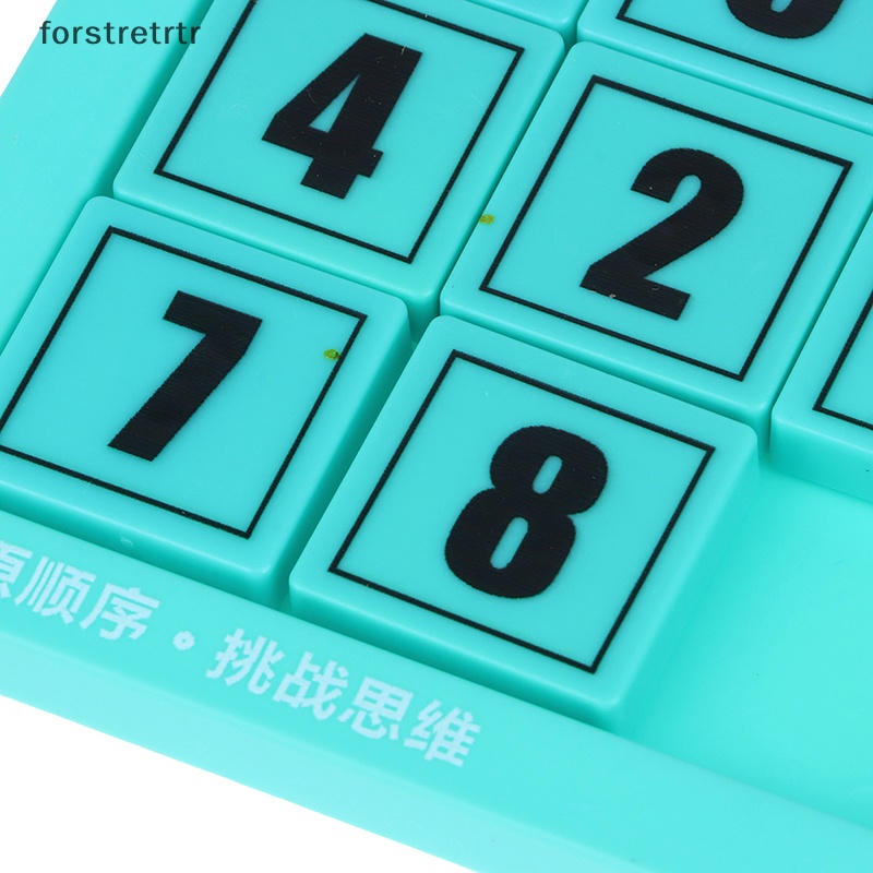 Forstretrtr Đồ Chơi Bảng Trượt Xếp Hình Số Huarong Road EN