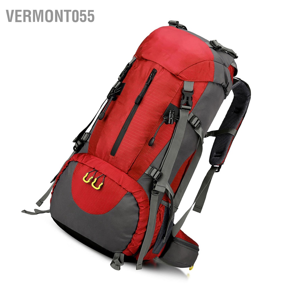 Có thể bán buôn Ba lô đi bộ đường dài không thấm nước cắm trại lớn đa chức năng du lịch ngoài trời nhẹ Vermont055 Hàng giao ngay