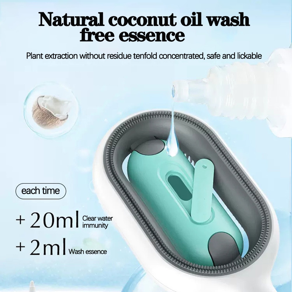 Lược Chải Lông Cầm Tay Mát Xa Có Thể Tái Sử Dụng Cho Chó Mèo