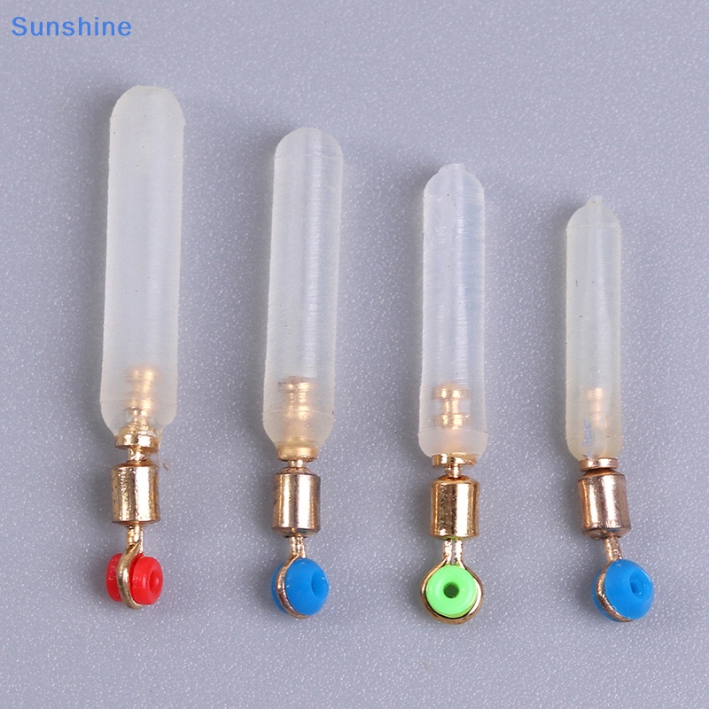 Bộ 10 Phao Nổi Câu Cá Đầu Đồng Bằng Silicon Chống Thắt Nút