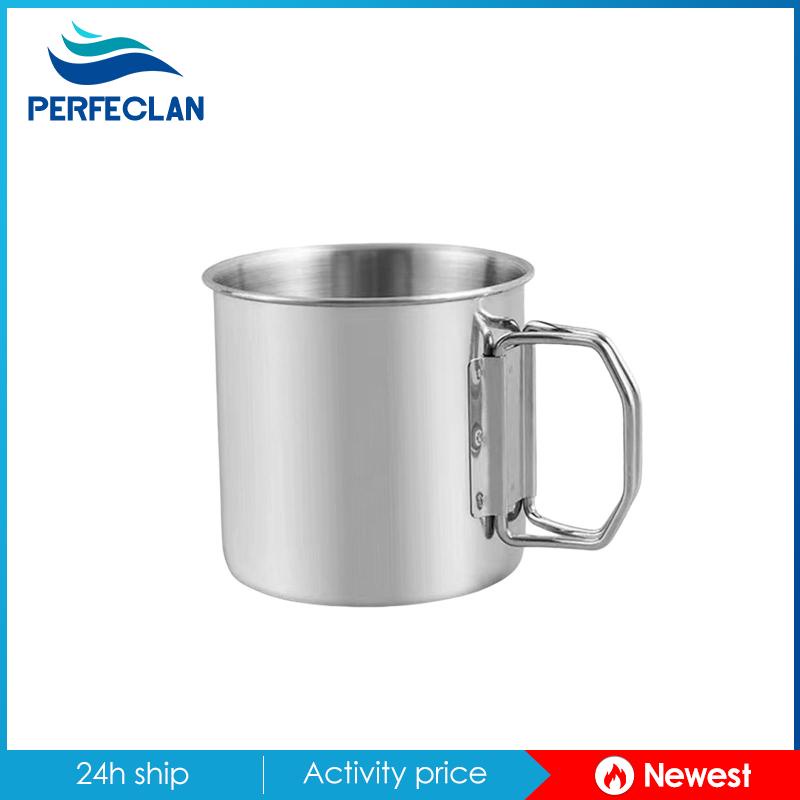 Cốc Cà Phê Bằng Thép Không Gỉ Tiện Dụng Mang Theo Du Lịch Dã Ngoại