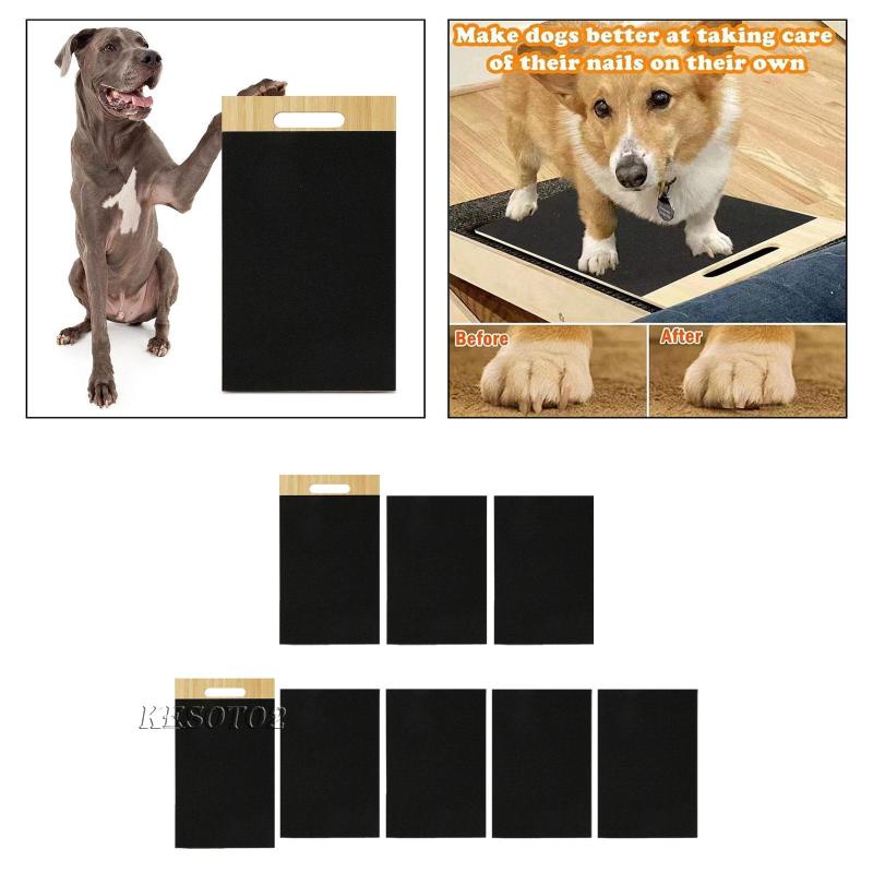 Bộ 2 Dụng Cụ Dũa Móng Chân Thú Cưng Bằng Gỗ