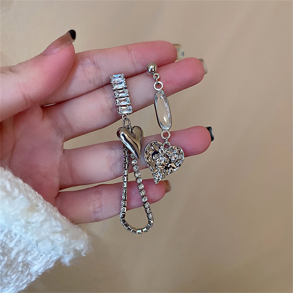 Bông Tai Hình Trái Tim Thời Trang Dành Cho Nữ