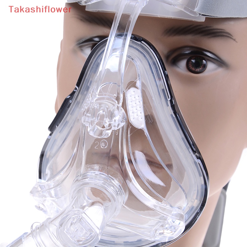 (Takashiflower) 1x FM Mũi Cho Giao Diện CPAP s Có Dây Đeo Đầu Và Vòng Cổ