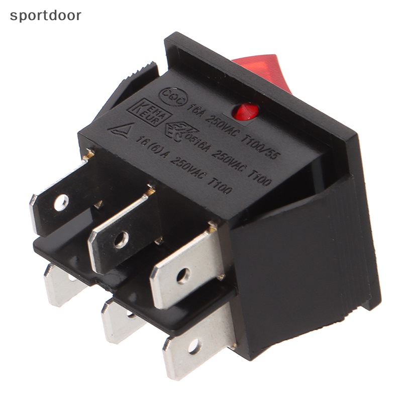 Công Tắc Bật / Tắt RK1-01 16A 250V 4Pin 6Pin KCD4-201n Chuyên Dụng Cho Tàu Thuyền