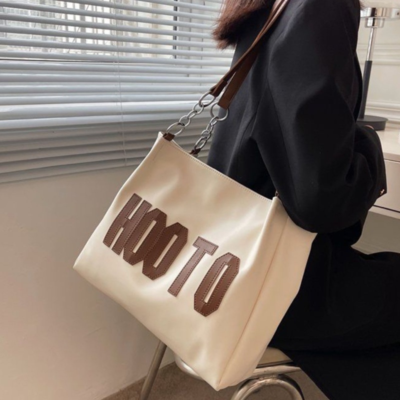 Youyo Túi Xách Tote Đeo Vai Sức Chứa Lớn Thời Trang Dễ Phối Đồ Cho Nữ