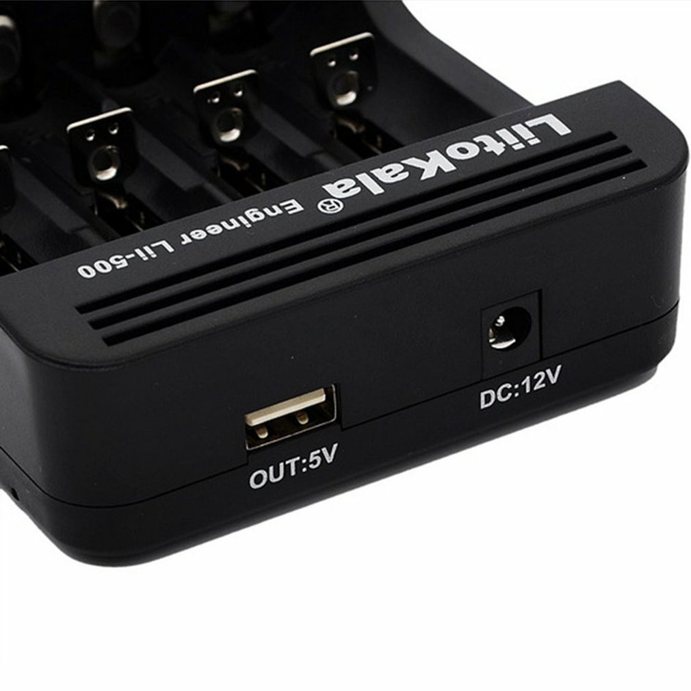 Lithium Battery Charger Lii-500 18650/26650 Charging Adapter Lcd Display Digital Chargers Batteries Charge Device With Screen [Q/6]