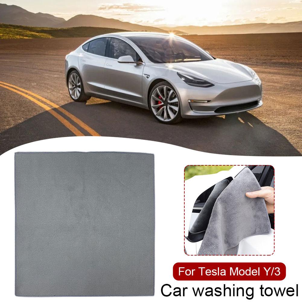 Khăn Lau Xe Hơi Thấm Hút Tốt Tiện Dụng Cho Tesla ModelY / 3 S1Z5