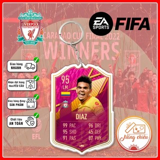 Móc khóa thẻ CLB bóng đá Liverpool