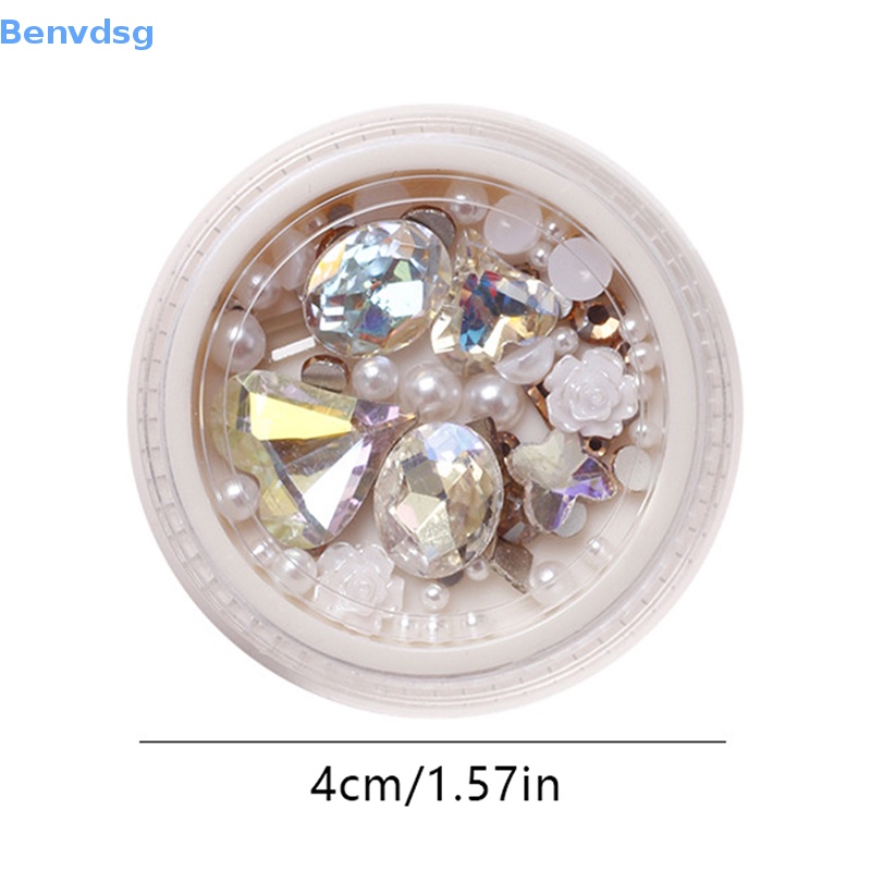 1 Hộp Đá 3D Lấp Lánh Trang Trí Móng Tay Nghệ Thuật