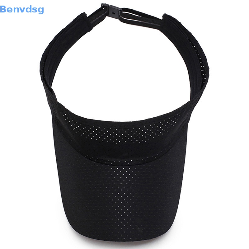 Benvdsg > Mũ Lưỡi Trai Hở Chóp Màu Trơn Thoáng Khí Chống Nắng Có Thể Điều Chỉnh Bảo Vệ Tia UV Khi Chơi Tennis /