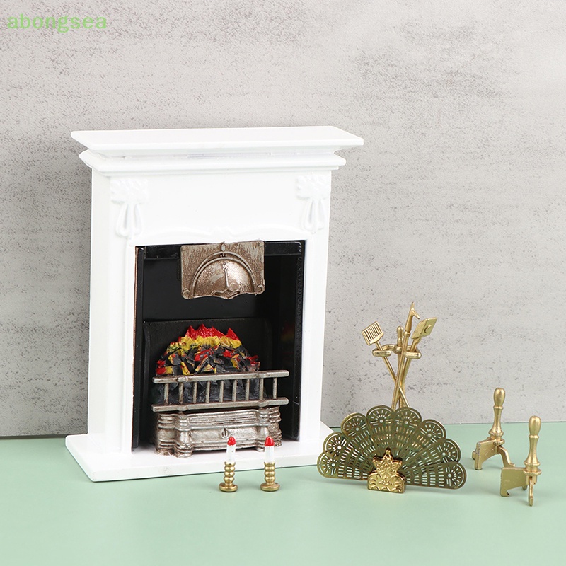 1 Set Vỏ Bọc Quạt Thổi Lửa 1: 12 Trang Trí Nhà Búp Bê