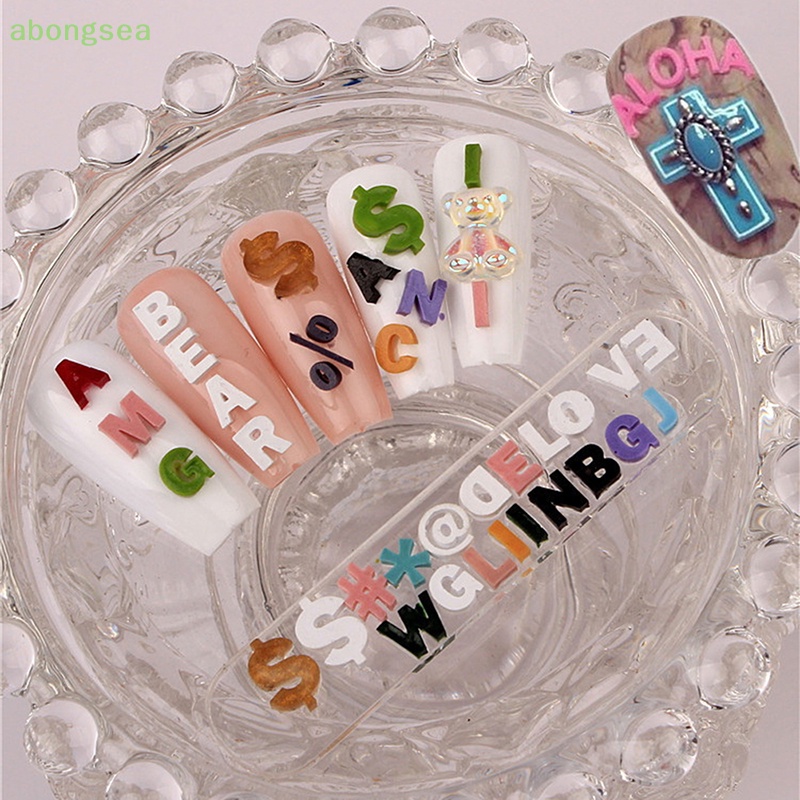 Khuôn Silicone Tạo Hình Trang Trí Móng Tay 3D DIY