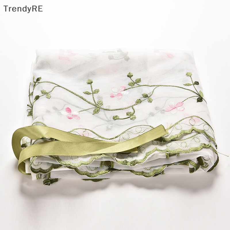 1 Rèm Cửa Sổ Nhà Bếp, Phòng Tắm Thêu Hoa Văn