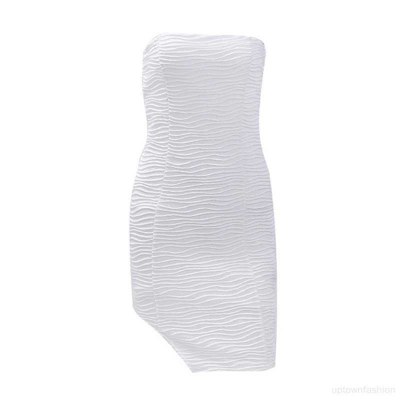 Đầm Hở Vai Màu Trơn Phong Cách Mỹ Thời Trang Cho Nữ