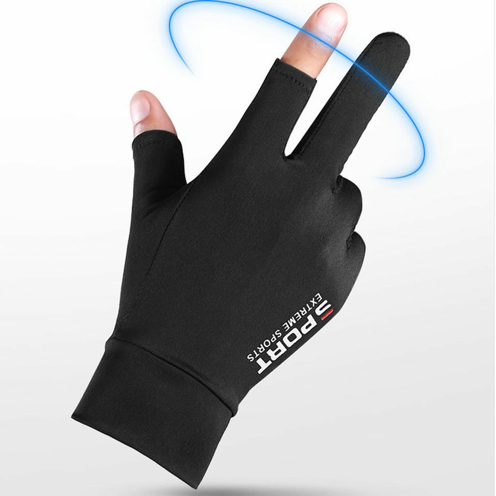 Fishing Gloves Men Women Practical Outdoor Non-Slip 2 FingerSports Equipment Fish [Q/8]