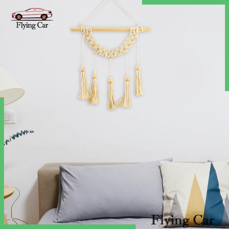Thảm Dệt Macrame Treo Tường Trang Trí Phong Cách Bohemian 2