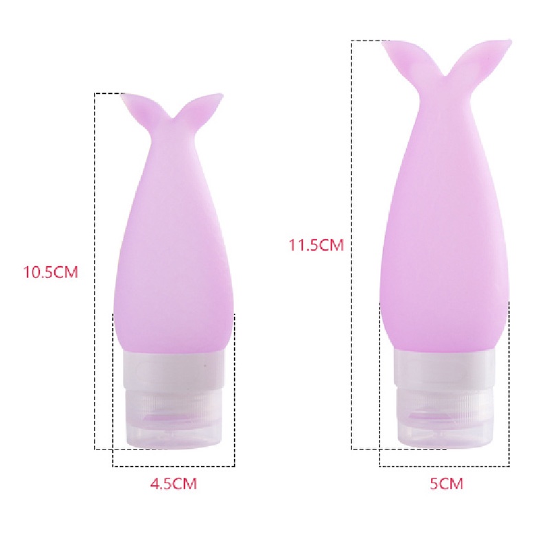 Chai Silicone Đựng Mỹ Phẩm Du Lịch Tiện Lợi