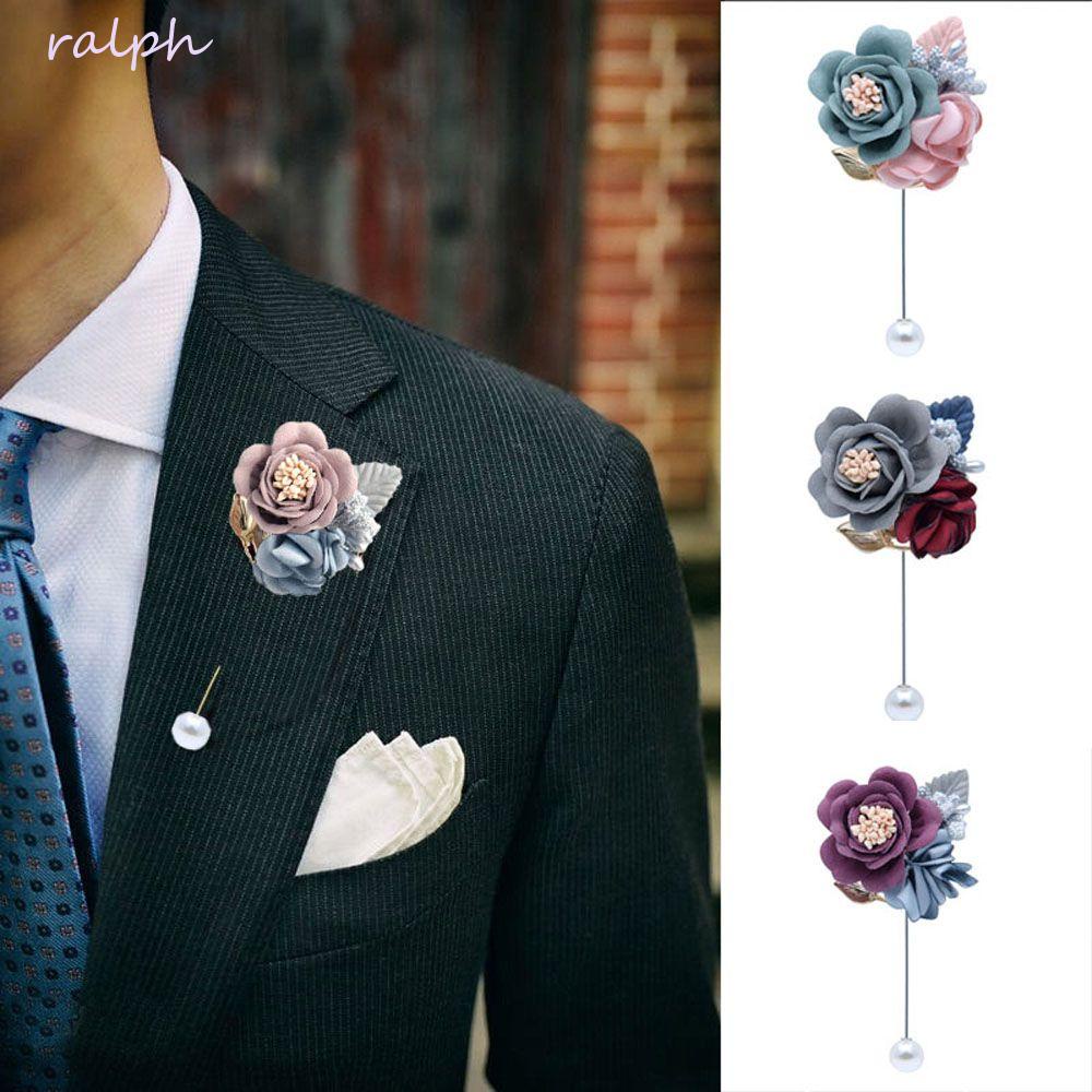 Trâm Cài Áo Đính Đá Lãng Mạn Cho Cô Dâu Bó Hoa Giả Trang Trí Nhà Cửa