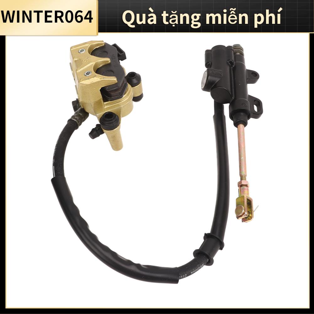 Winter064 Phanh Đĩa Thủy Lực Phía Sau Hệ Thống Kẹp Với Má Thay Thế Cho Thumpstar Hố PRO 110cc 125cc 140cc 150cc Đường Mòn Xe Đạp Bụi Bẩn