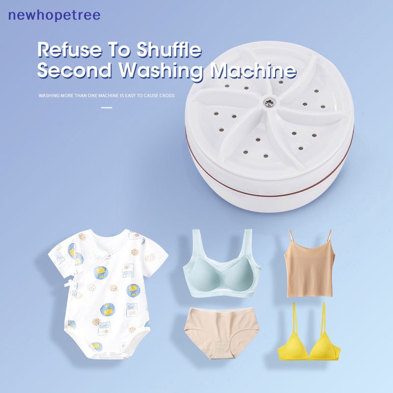 Thiết Bị Giặt Đồ Mini Sử Dụng Sóng Siêu Âm Tiện Lợi