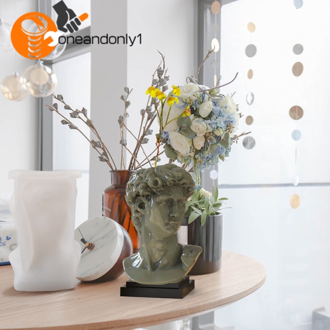 Khuôn Silicone Làm Giá Đỡ Bút Hình Bình Hoa Độc Đáo Trang Trí Nhà Cửa Diy