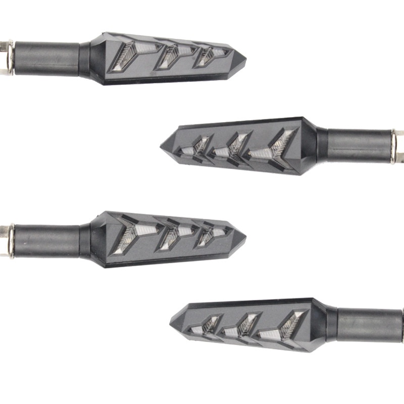 Đèn LED Xi Nhan Hình Xương Cá Chuyên Dụng Cho Xe Mô Tô TVVB