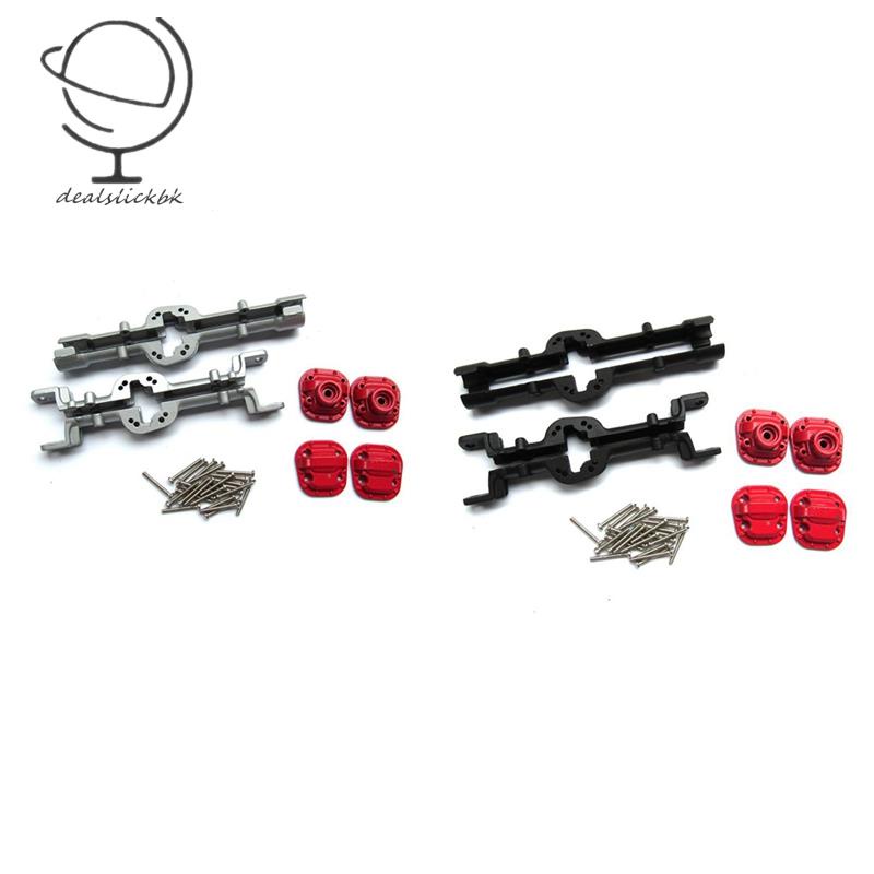 Hộp đựng trục cầu trước và sau bằng kim loại cho MN D90 D91 MN99 MN99S 1-12 RC Phụ kiện nâng cấp ô tô