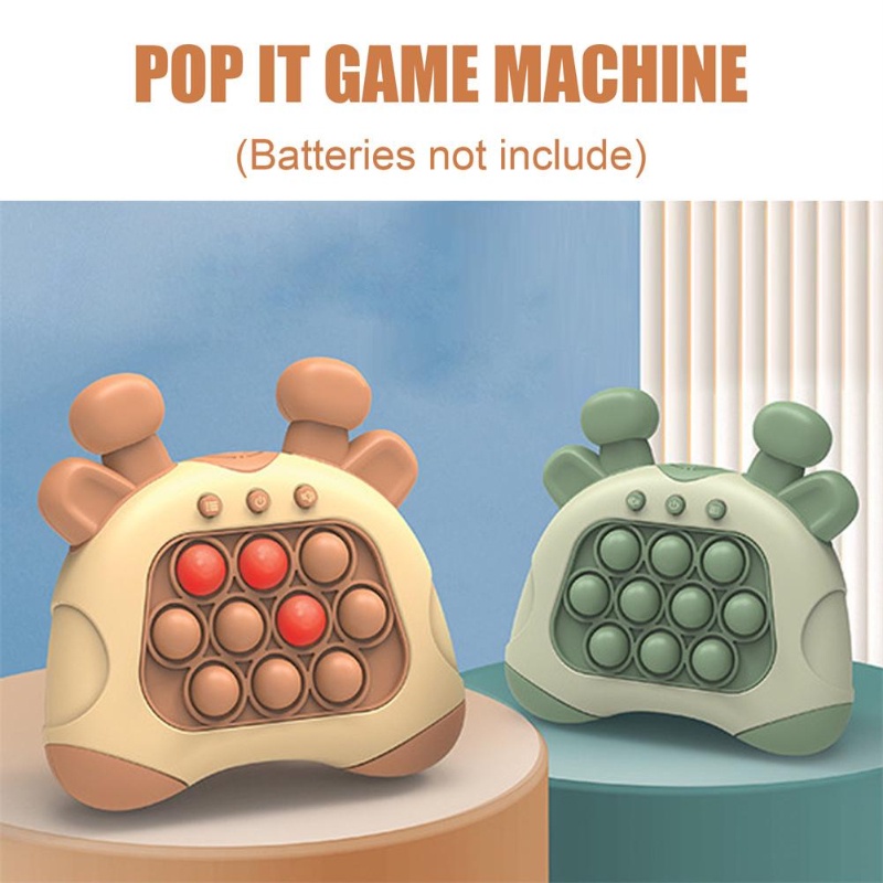 【Nâng cấp-80 cấp độ】Pop It Game Bảng điều khiển trò chơi đẩy tốc độ điện tử giáo dục dành cho trẻ em giúp giảm căng thẳng Bài tập âm nhạc tiếng Anh Đồ chơi tập trung cho trẻ em