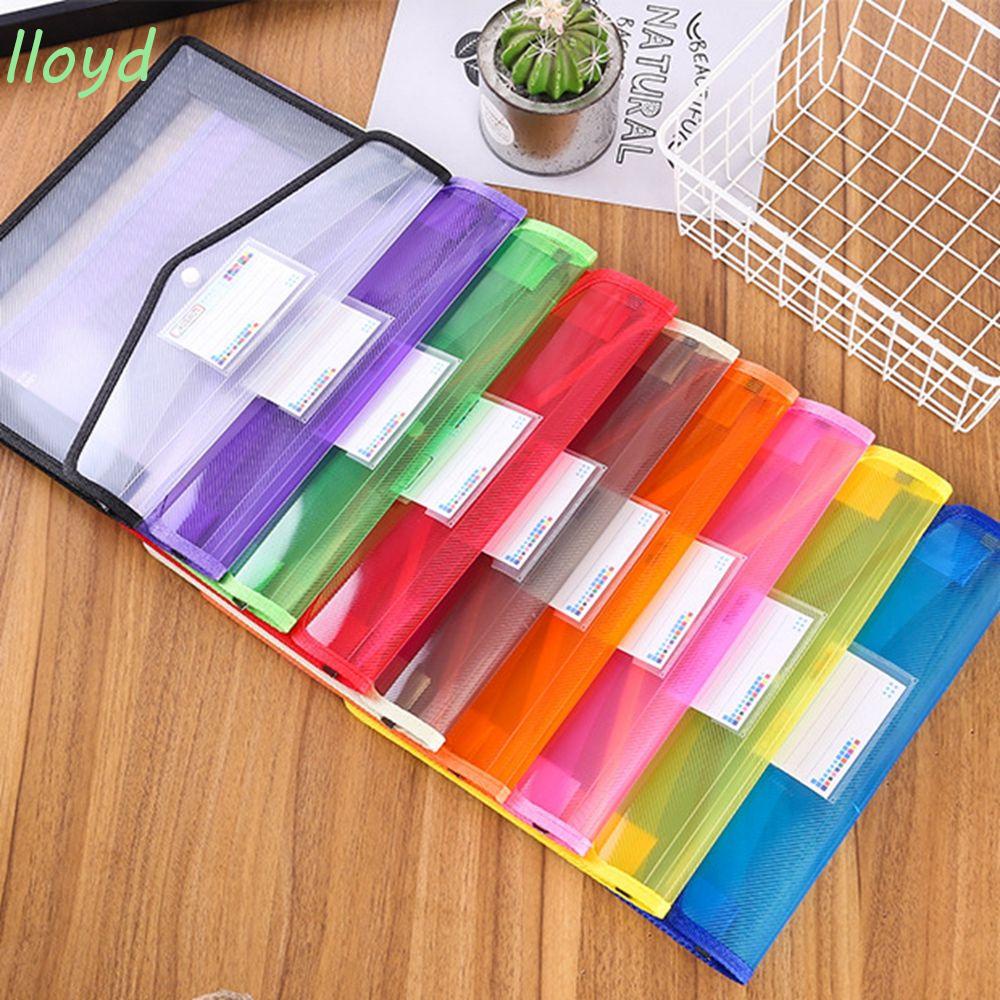 Bìa Đựng Tài Liệu Khổ A4 Bằng Nhựa Chống Thấm Nước Tiện Dụng Cho Văn Phòng / Trường Học