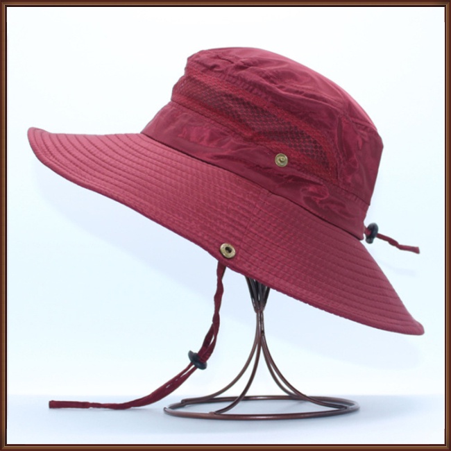 Mũ Tai Bèo Rộng Vành Thoáng Khí Chống Nắng Thời Trang Mùa Hè Cho Nam