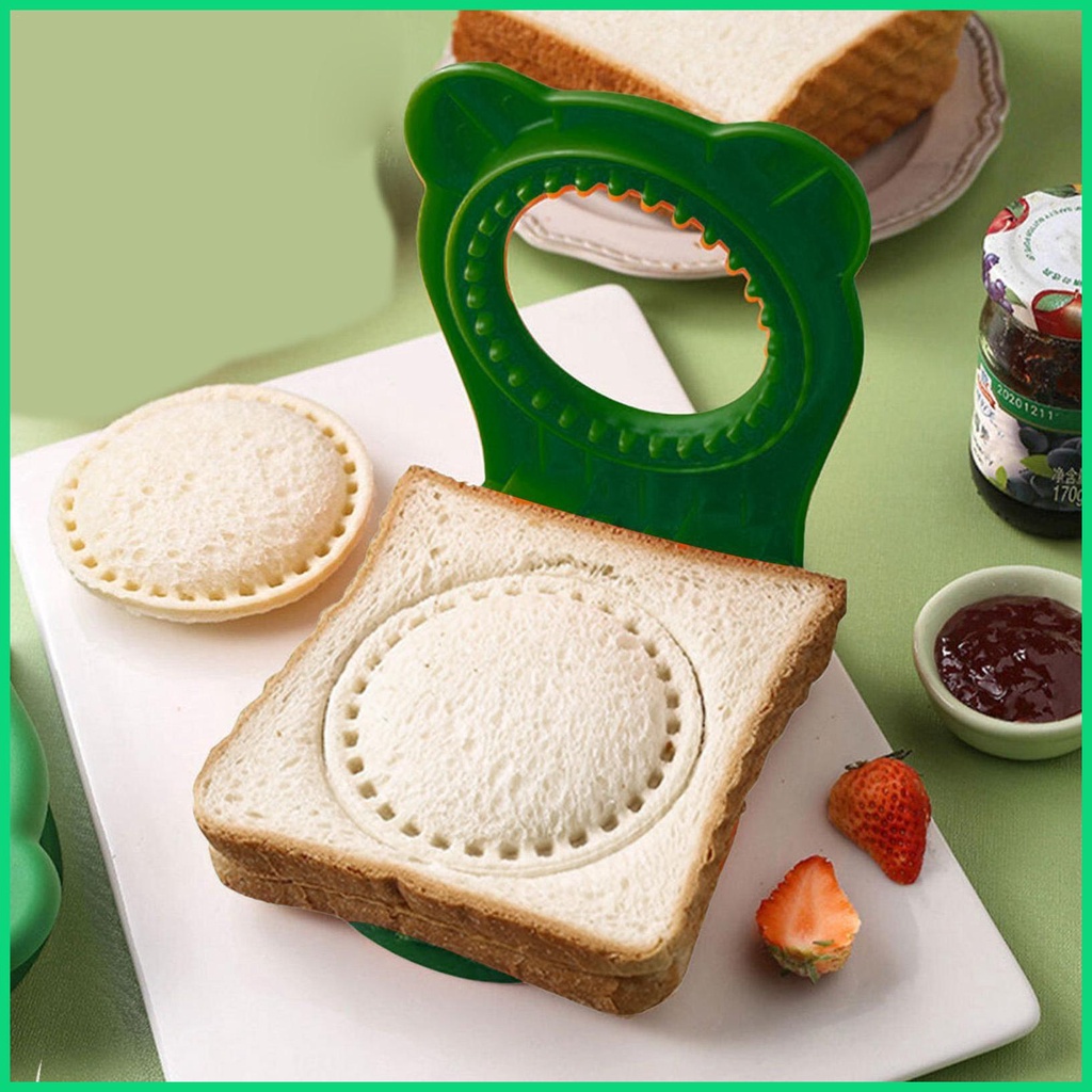 Khuôn Làm Bánh Sandwich Bằng Thép Không Gỉ DIY Cho Bé