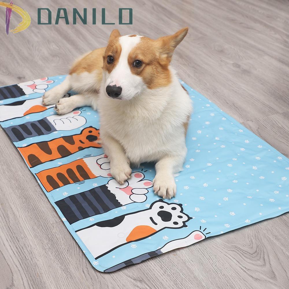 Thảm Ngủ Bằng Polyester Tổng Hợp Chống Nước In Họa Tiết Hoạt Hình Sáng Tạo Có Thể Giặt Rửa Cho Mèo Cưng