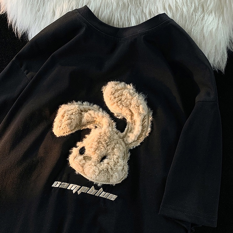 Áo Thun Tay Ngắn Chất Liệu 100% Cotton Cao Cấp Thời Trang Theo Phong Cách Hàn Quốc Cho Nữ