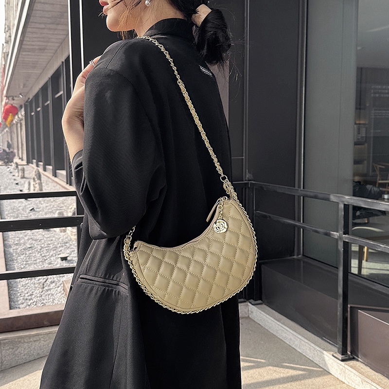 Fanli Túi Xách Đeo Vai / Xách Tay Cỡ Nhỏ Phối Dây Xích Thời Trang Xuân Hè Chất Lượng Cao Cho Nữ