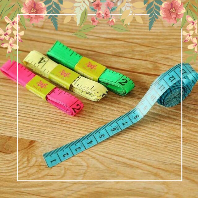 Măng Tây Baby - Thước dây đo eo,bụng ,đo chiều cao nhiều màu