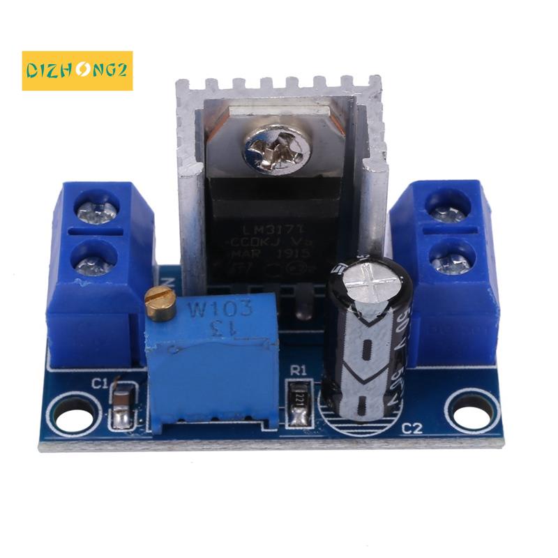Lm317 DC-DC 1.5A 1.2-37V Bảng cấp nguồn có thể điều chỉnh Bộ chuyển đổi DC Mô-đun Buck Step Down Bộ điều chỉnh điện áp tuyến tính có thể điều chỉnh