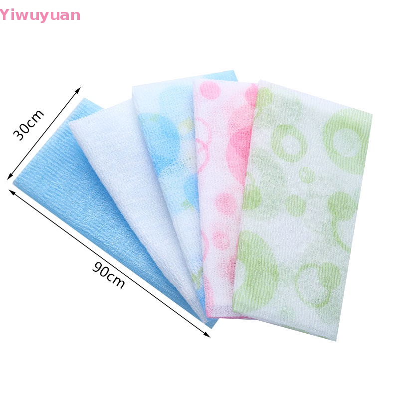 < Yiwuyuan > Khăn Tắm Tẩy Tế Bào Chết Làm Đẹp Cơ Thể Bằng Vải Nylon Mới