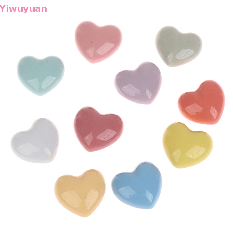 < Yiwuyuan > Tay Nắm Ngăn Kéo Tủ Một Lỗ Tròn Bằng Gốm Sứ Màu Hoạt Hình Mới