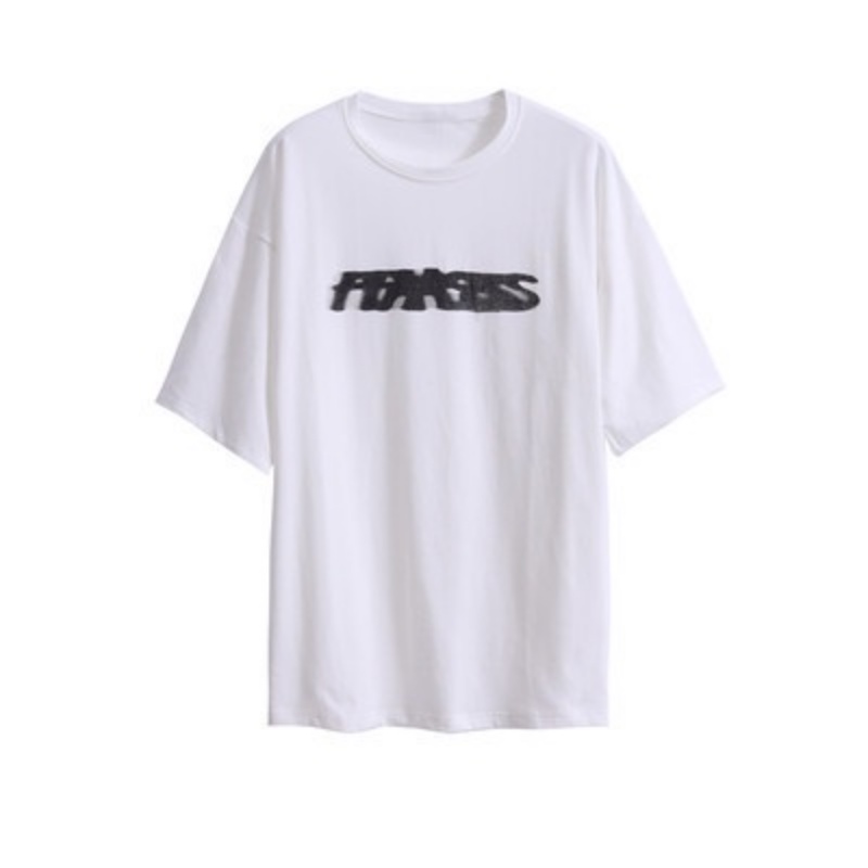 Áo Thun Ngắn Tay Form Rộng Phong Cách Năng Động Trẻ Trung Dành Cho Cả Nam Và Nữ